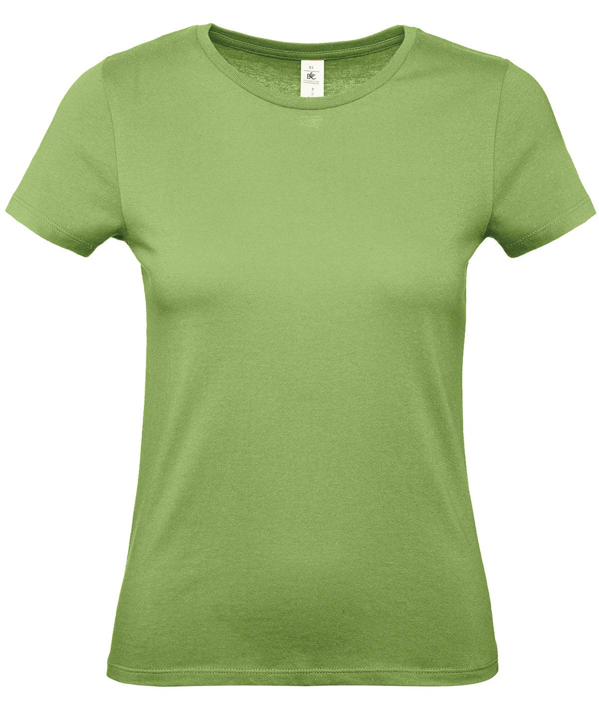 Pistachio - B&C #E150 /women T-Shirts B&C Collection Holiday Season, Hyperbrights and Neons, Must Haves, Plus Sizes, T-Shirts & Vests Schoolwear Centres