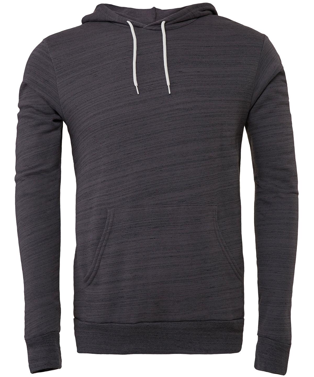 Dark Grey Marble Fleece - Unisex polycotton fleece pullover hoodie Hoodies Bella Canvas Hoodies, New Colours For 2022, Rebrandable Schoolwear Centres