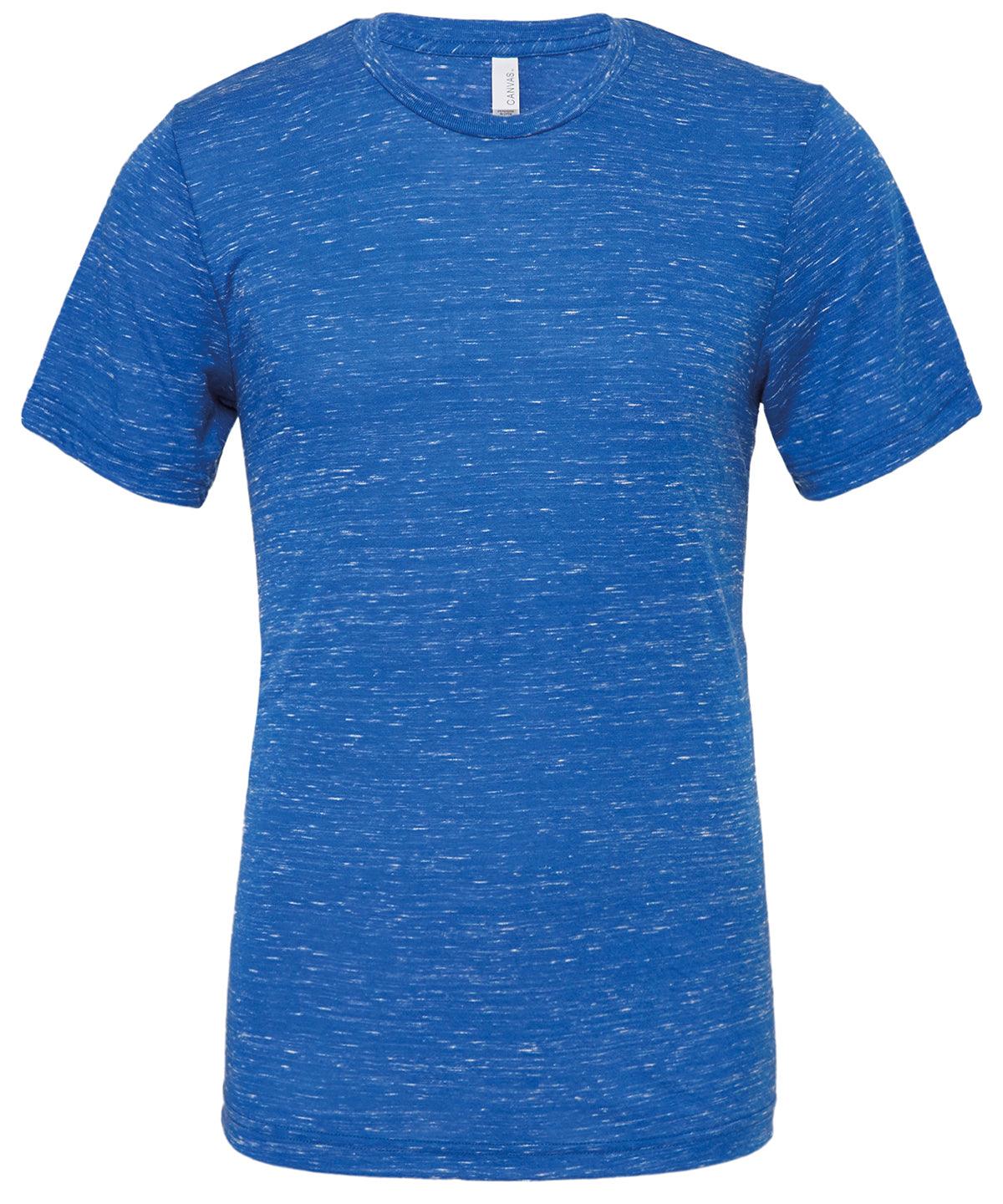 True Royal Marble - Unisex polycotton short sleeve t-shirt T-Shirts Bella Canvas Hyperbrights and Neons, Rebrandable, T-Shirts & Vests Schoolwear Centres