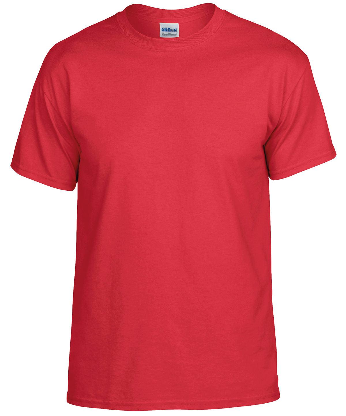 Red - DryBlend® t-shirt T-Shirts Gildan T-Shirts & Vests Schoolwear Centres