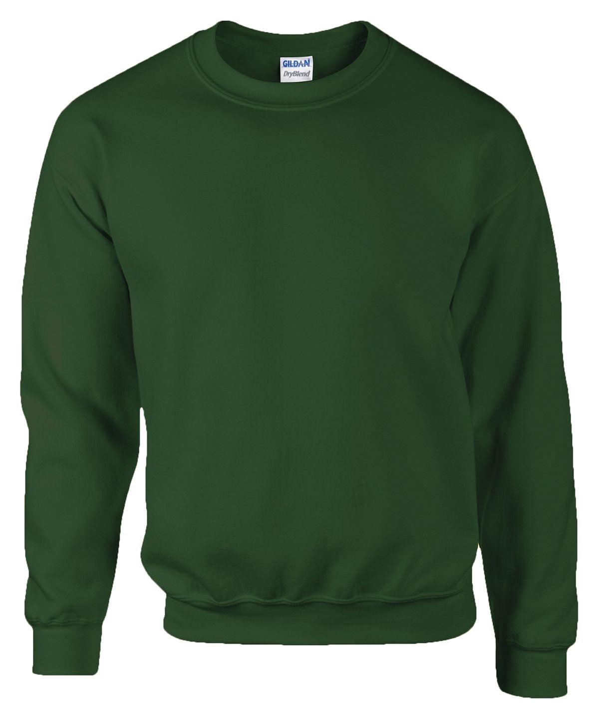 Forest - DryBlend® adult crew neck sweatshirt Sweatshirts Gildan Must Haves, Sweatshirts Schoolwear Centres