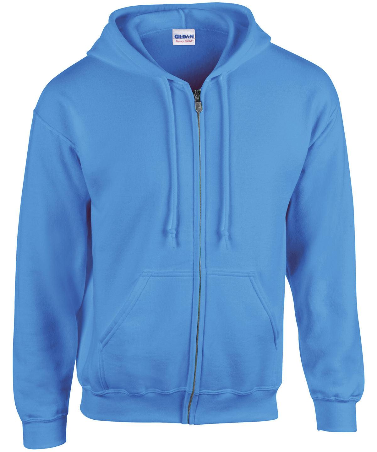 Carolina Blue - Heavy Blend™ full zip hooded sweatshirt Hoodies Gildan Hoodies, Must Haves, Plus Sizes Schoolwear Centres