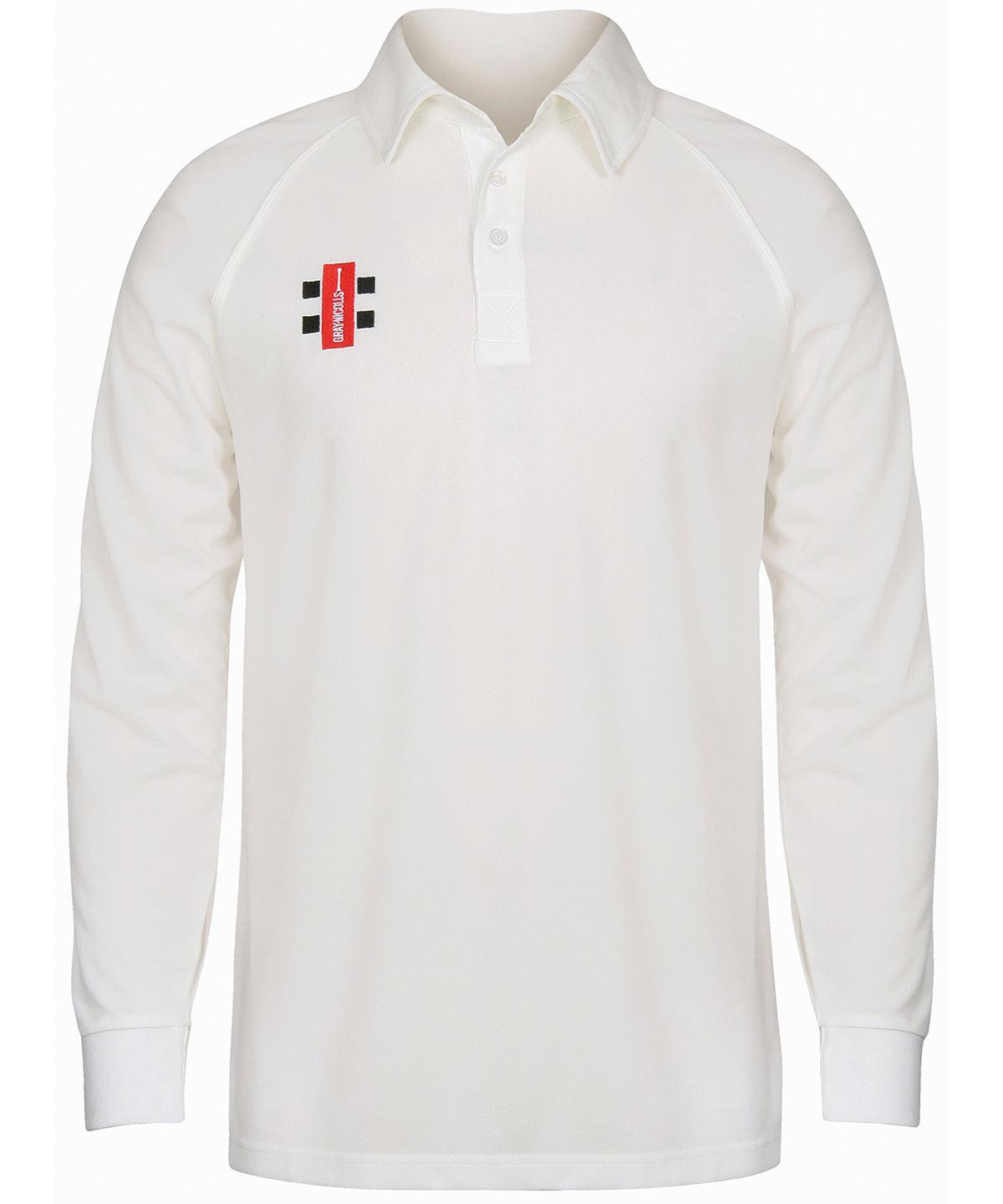 Ivory - Kids Matrix long sleeve shirt Polos Last Chance to Buy Junior, Sports & Leisure Schoolwear Centres