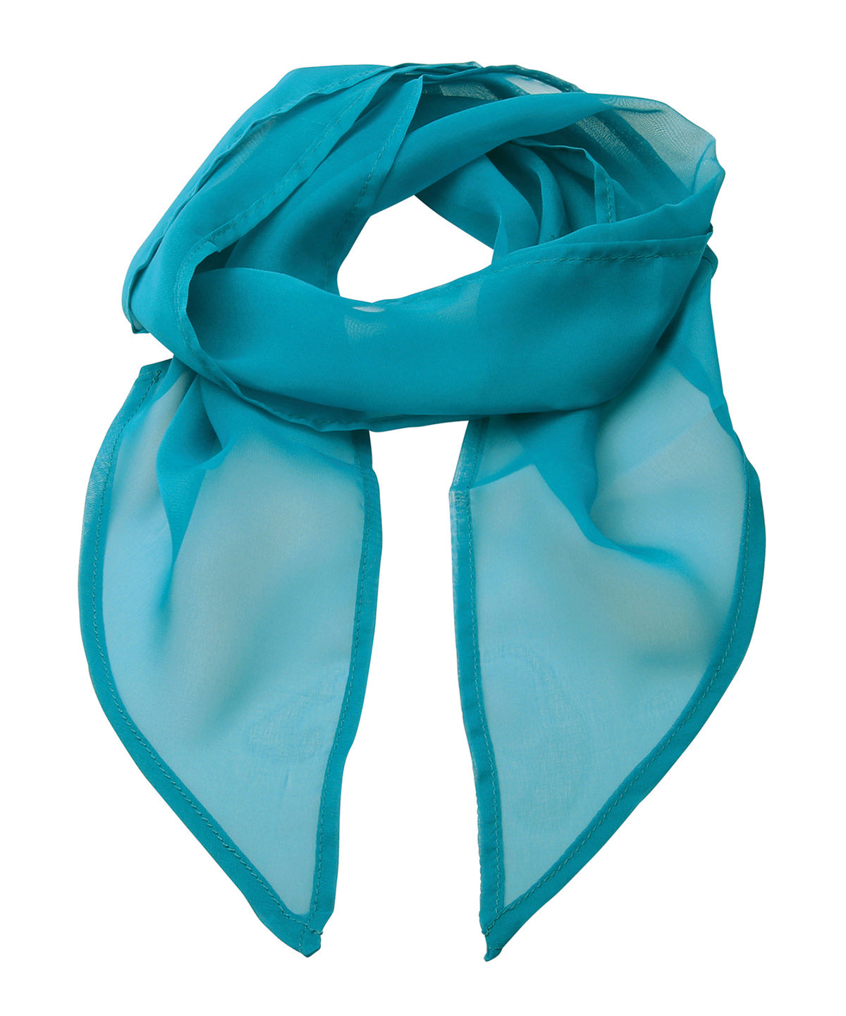 Teal 'Colours' Chiffon scarf Schoolwear Centres - Main Image