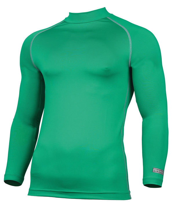 Green - Rhino baselayer long sleeve Baselayers Rhino Baselayers, Must Haves, Outdoor Sports, Plus Sizes Schoolwear Centres