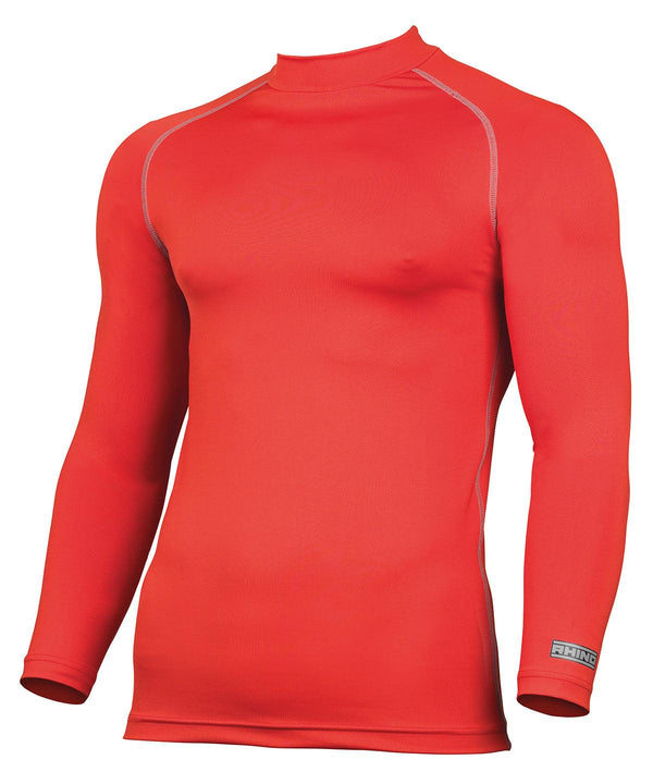 Red - Rhino baselayer long sleeve Baselayers Rhino Baselayers, Must Haves, Outdoor Sports, Plus Sizes Schoolwear Centres