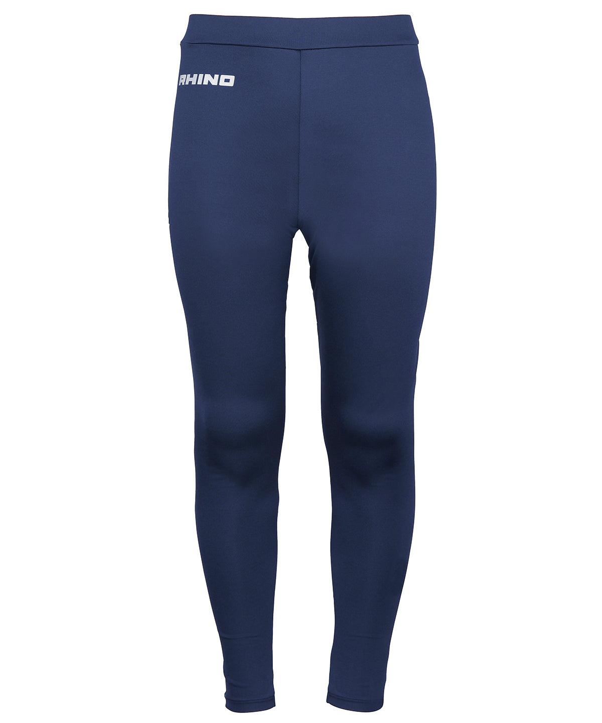 Navy - Rhino baselayer leggings - juniors Baselayers Rhino Back to Education, Baselayers, Junior, Must Haves, Sports & Leisure Schoolwear Centres