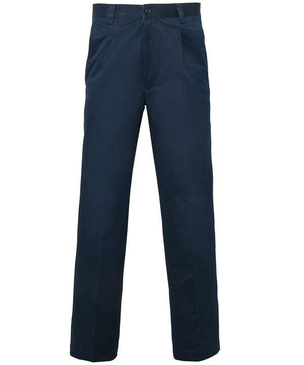 Navy - Mens Chinos Trousers Last Chance to Buy Tailoring, Workwear Schoolwear Centres