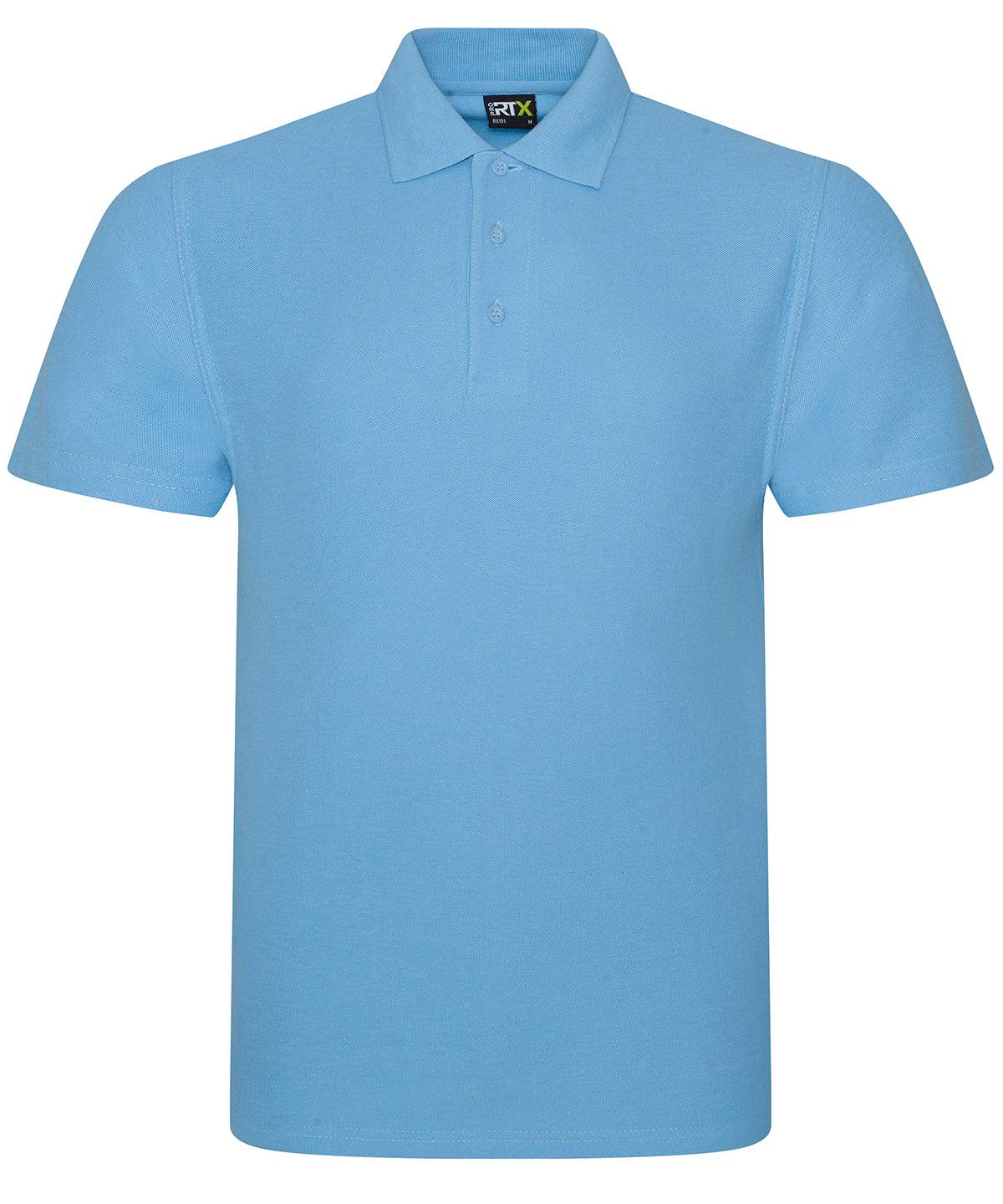 Sky Blue - Pro polo Polos ProRTX 2022 Spring Edit, Back to Business, Must Haves, New Colours For 2022, Plus Sizes, Polos & Casual, Rebrandable, Safe to wash at 60 degrees, Workwear Schoolwear Centres