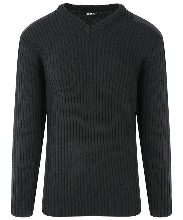 Black - Pro security sweater Knitted Jumpers ProRTX Knitwear, Must Haves, Sweatshirts, Workwear Schoolwear Centres