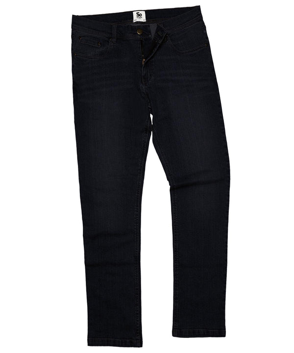Black - Leo straight jeans Trousers AWDis So Denim Denim, Must Haves, Rebrandable, Trousers & Shorts Schoolwear Centres