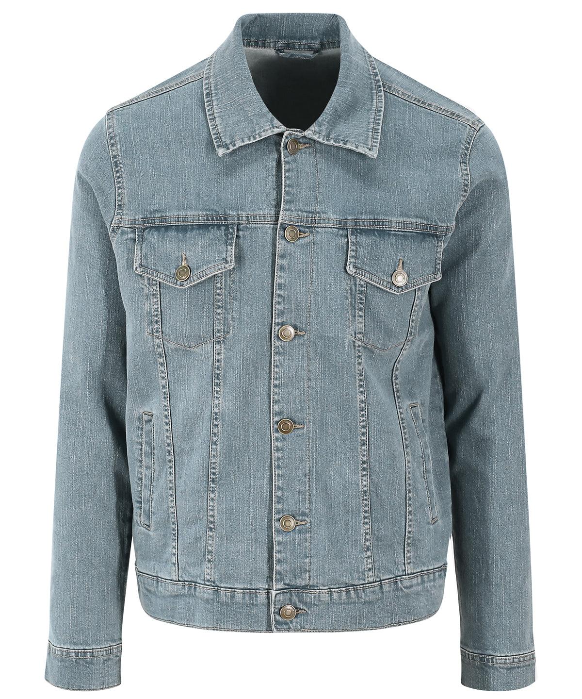 Light Blue Wash - Noah denim jacket Jackets AWDis So Denim Denim, Jackets & Coats, Must Haves, Streetwear Schoolwear Centres