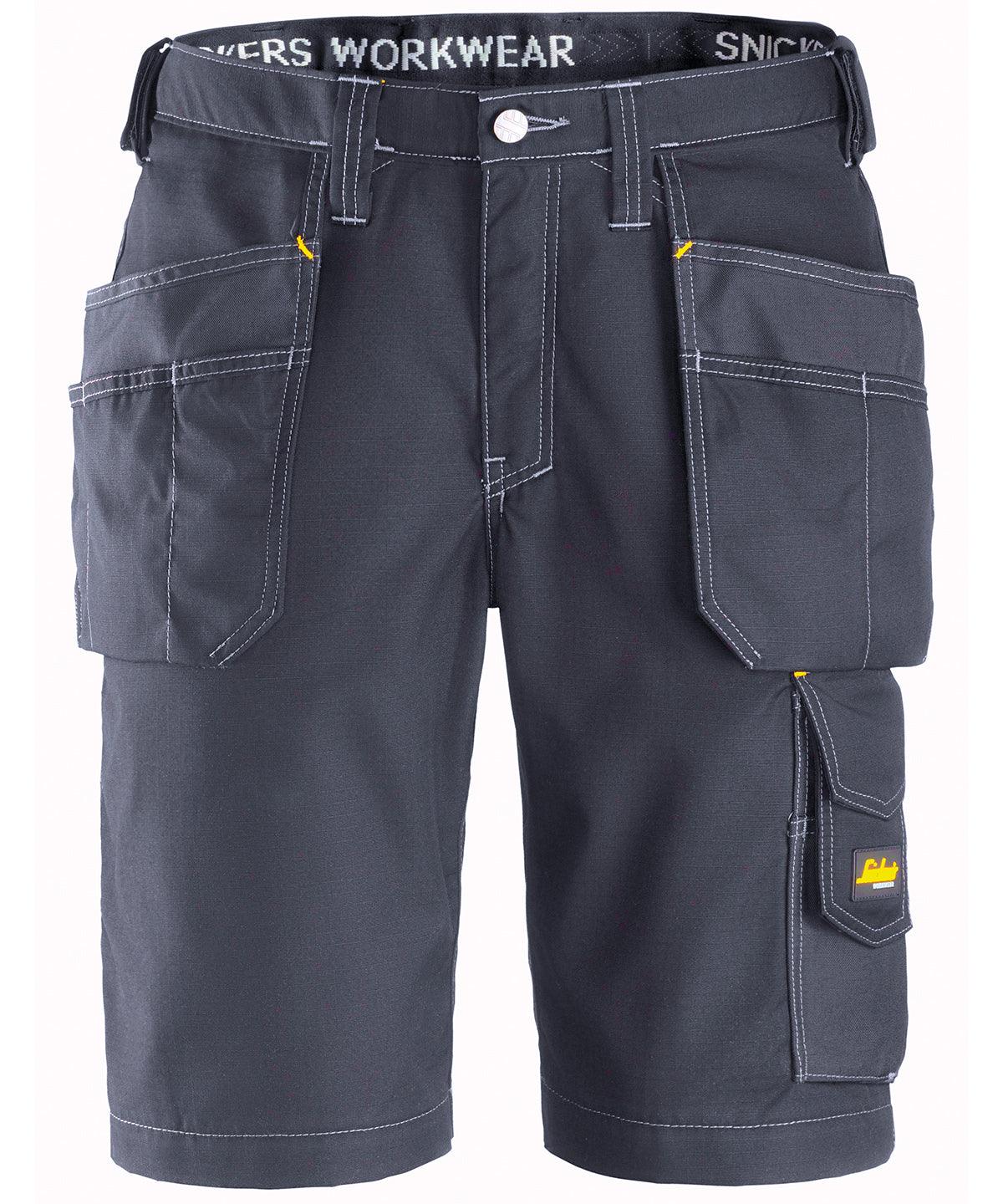 Navy - Craftsmen ripstop holster pocket shorts Shorts Snickers Exclusives, Trousers & Shorts, Workwear Schoolwear Centres
