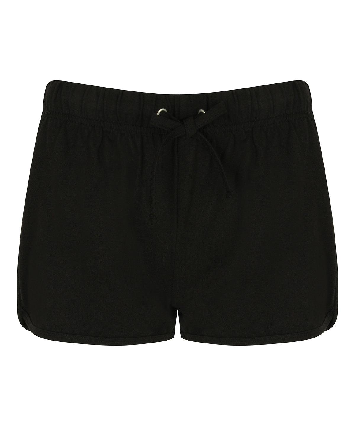Black/Black - Women's retro shorts Shorts SF Joggers, Must Haves, Women's Fashion Schoolwear Centres