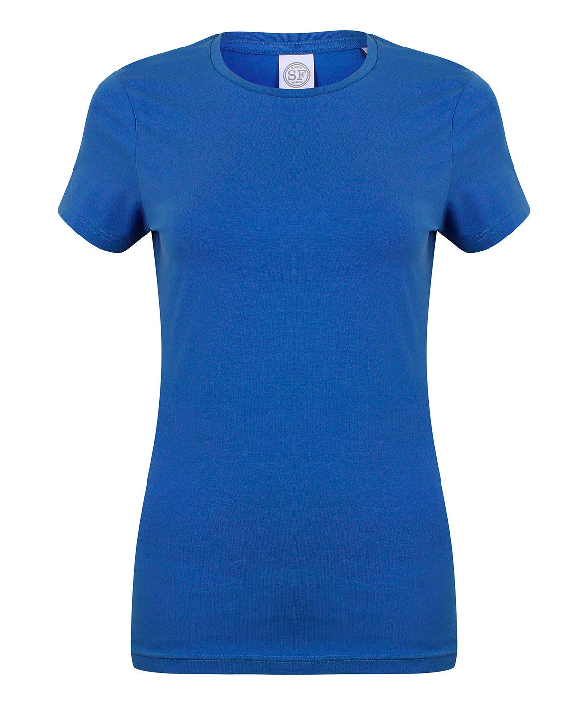 Royal - Feel good women's stretch t-shirt T-Shirts SF Must Haves, Raladeal - Recently Added, Rebrandable, T-Shirts & Vests, Women's Fashion Schoolwear Centres