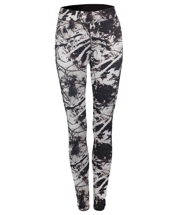 Black/Print - Women's reversible work-out leggings Leggings SF Athleisurewear, Back to the Gym, Fashion Leggings, Leggings, Raladeal - Recently Added, Rebrandable, Sports & Leisure, Trousers & Shorts, Women's Fashion Schoolwear Centres