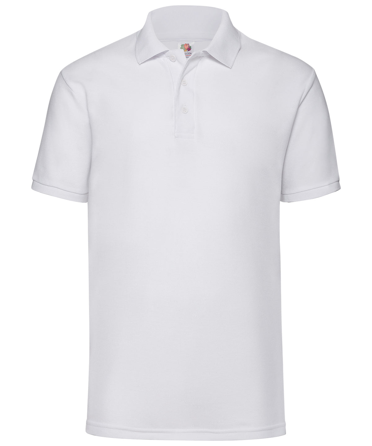 White* - 65/35 Polo Polos Fruit of the Loom 2022 Spring Edit, Fruit of the Loom Polos, Must Haves, Plus Sizes, Polos & Casual, Polos safe to wash at 60 degrees, Price Lock, Safe to wash at 60 degrees, Sports & Leisure, Workwear Schoolwear Centres