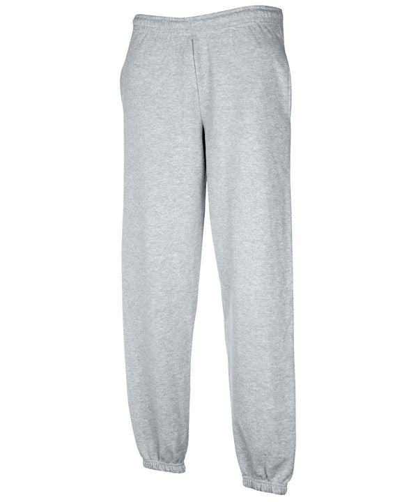 Heather Grey - Premium 70/30 elasticated sweatpants Sweatpants Fruit of the Loom Co-ords, Joggers, Must Haves, New Sizes for 2023 Schoolwear Centres