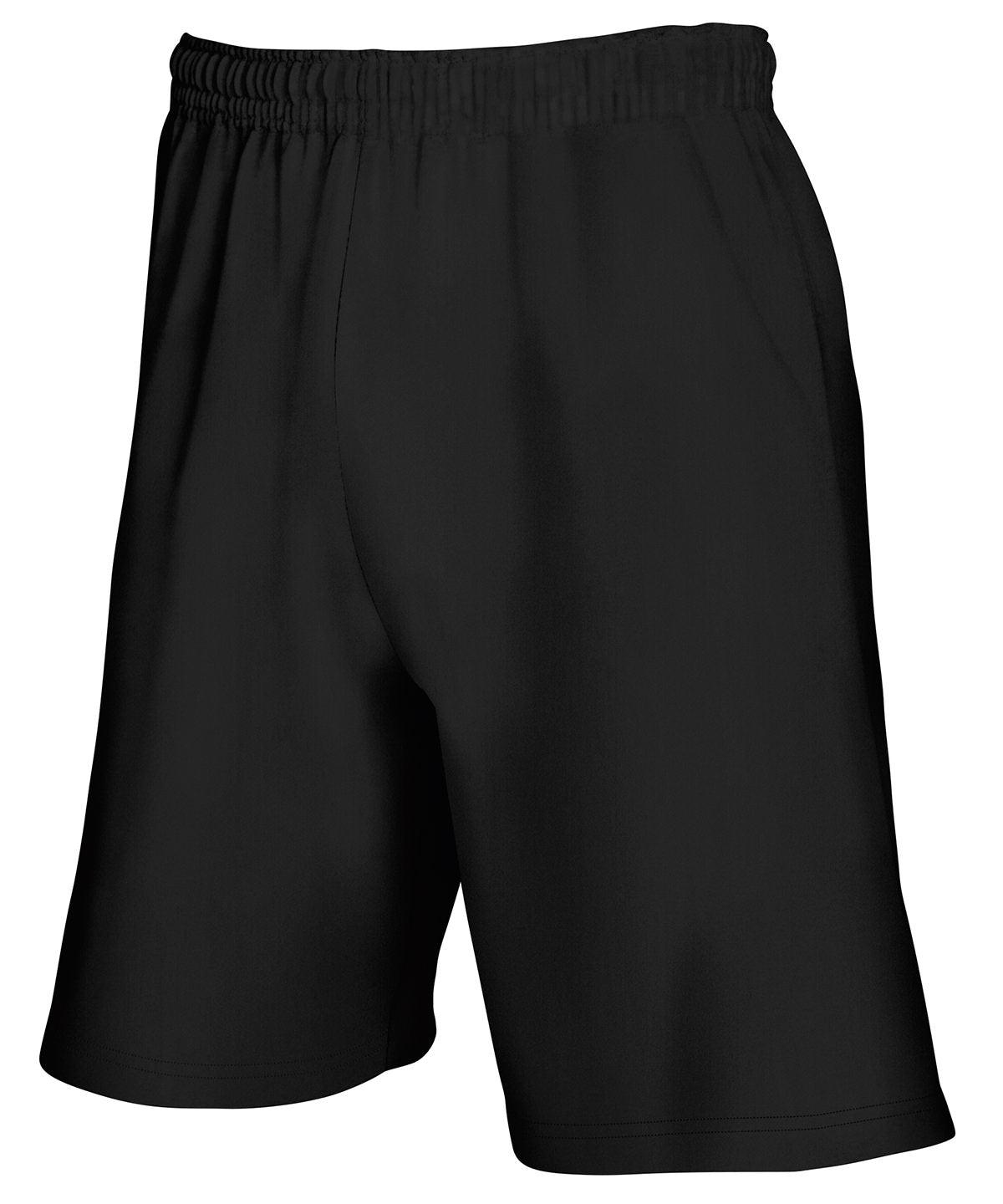 Black - Lightweight shorts Shorts Fruit of the Loom Joggers, Must Haves, Sports & Leisure Schoolwear Centres