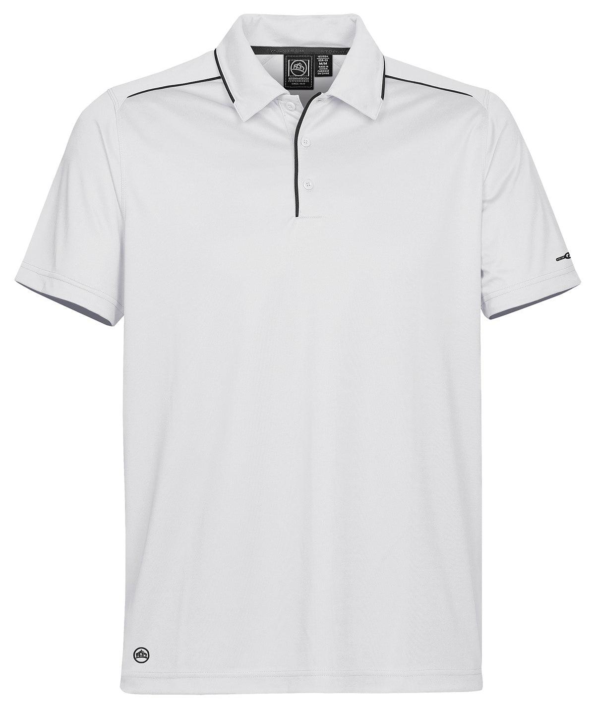 White/Black - H2X Inertia performance polo Polos Stormtech Activewear & Performance, Polos & Casual, Sports & Leisure Schoolwear Centres