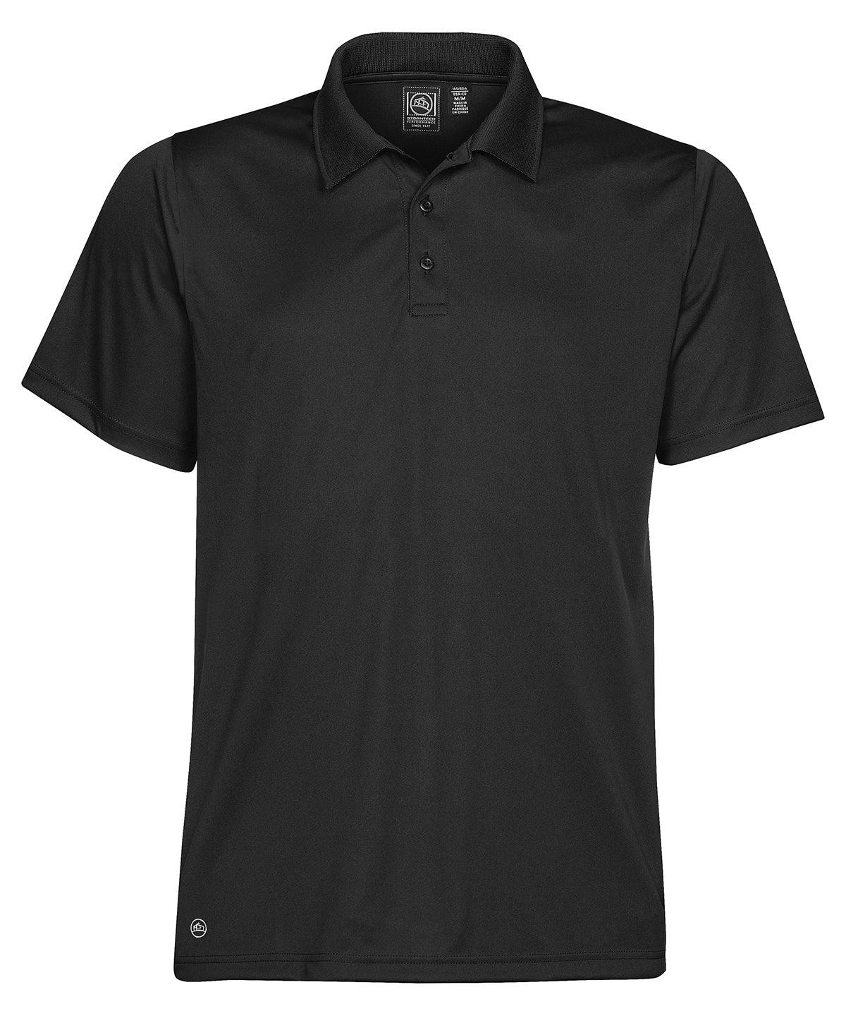 Black - Eclipse H2X-Dry® piqué polo Polos Stormtech Activewear & Performance, Polos & Casual Schoolwear Centres