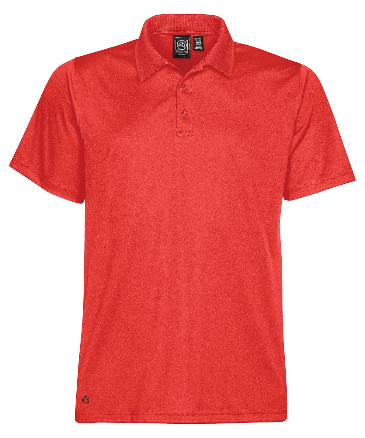 Red - Eclipse H2X-Dry® piqué polo Polos Stormtech Activewear & Performance, Polos & Casual Schoolwear Centres