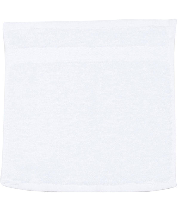 White - Luxury range face cloth Towels Towel City Homewares & Towelling Schoolwear Centres