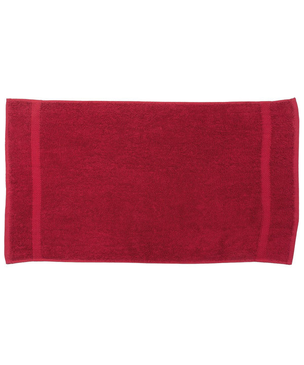 Deep Red - Luxury range hand towel Towels Towel City Gifting & Accessories, Homewares & Towelling, Must Haves, Raladeal - Recently Added Schoolwear Centres