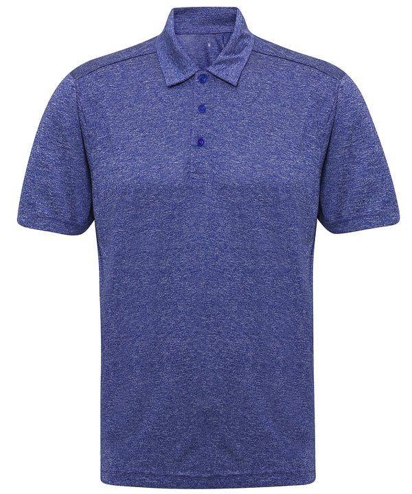 Blue Melange - TriDri® panelled polo Polos TriDri® Activewear & Performance, Athleisurewear, Exclusives, Must Haves, Plus Sizes, Polos & Casual, Raladeal - Recently Added, Rebrandable, Sports & Leisure, Team Sportswear, UPF Protection Schoolwear Centres