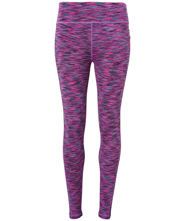 Space Pink - Women's TriDri® performance leggings Leggings TriDri® Activewear & Performance, Athleisurewear, Back to the Gym, Exclusives, Leggings, Lounge Sets, Must Haves, On-Trend Activewear, Outdoor Sports, Rebrandable, Sports & Leisure, Team Sportswear, Trousers & Shorts, UPF Protection Schoolwear Centres