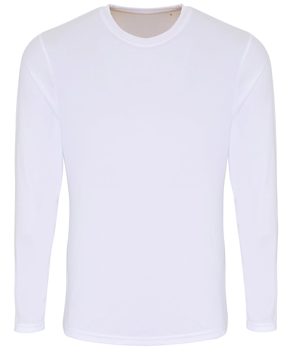 White - TriDri® long sleeve performance t-shirt T-Shirts TriDri® Activewear & Performance, Exclusives, Outdoor Sports, Plus Sizes, Rebrandable, Sports & Leisure, T-Shirts & Vests, UPF Protection Schoolwear Centres