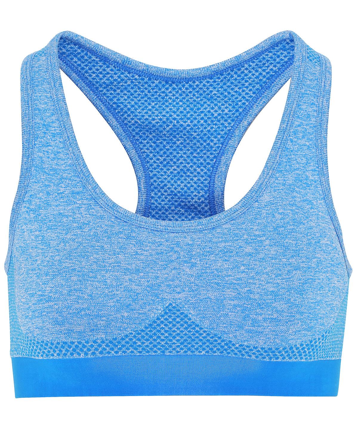 Sapphire - TriDri® seamless '3D fit' multi-sport sculpt bra Bras TriDri® Activewear & Performance, Athleisurewear, Back to Fitness, Back to the Gym, Co-ords, Exclusives, Gymwear, Lounge & Underwear, Must Haves, New Colours For 2022, Rebrandable Schoolwear Centres