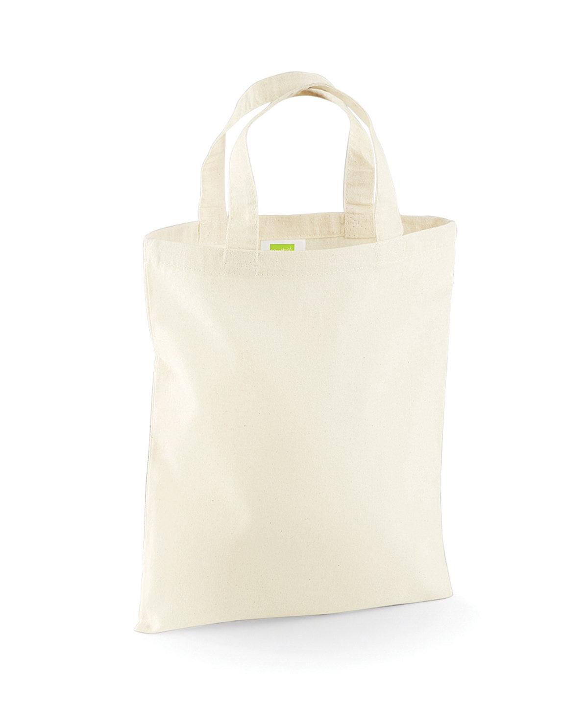 Natural - Mini bag for life Bags Westford Mill Bags & Luggage Schoolwear Centres
