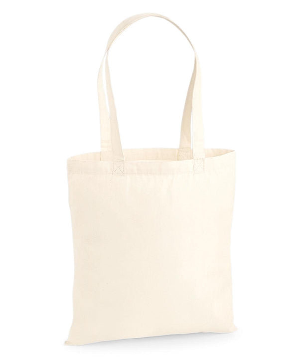 Natural - Premium Cotton tote Bags Westford Mill Bags & Luggage, Must Haves Schoolwear Centres