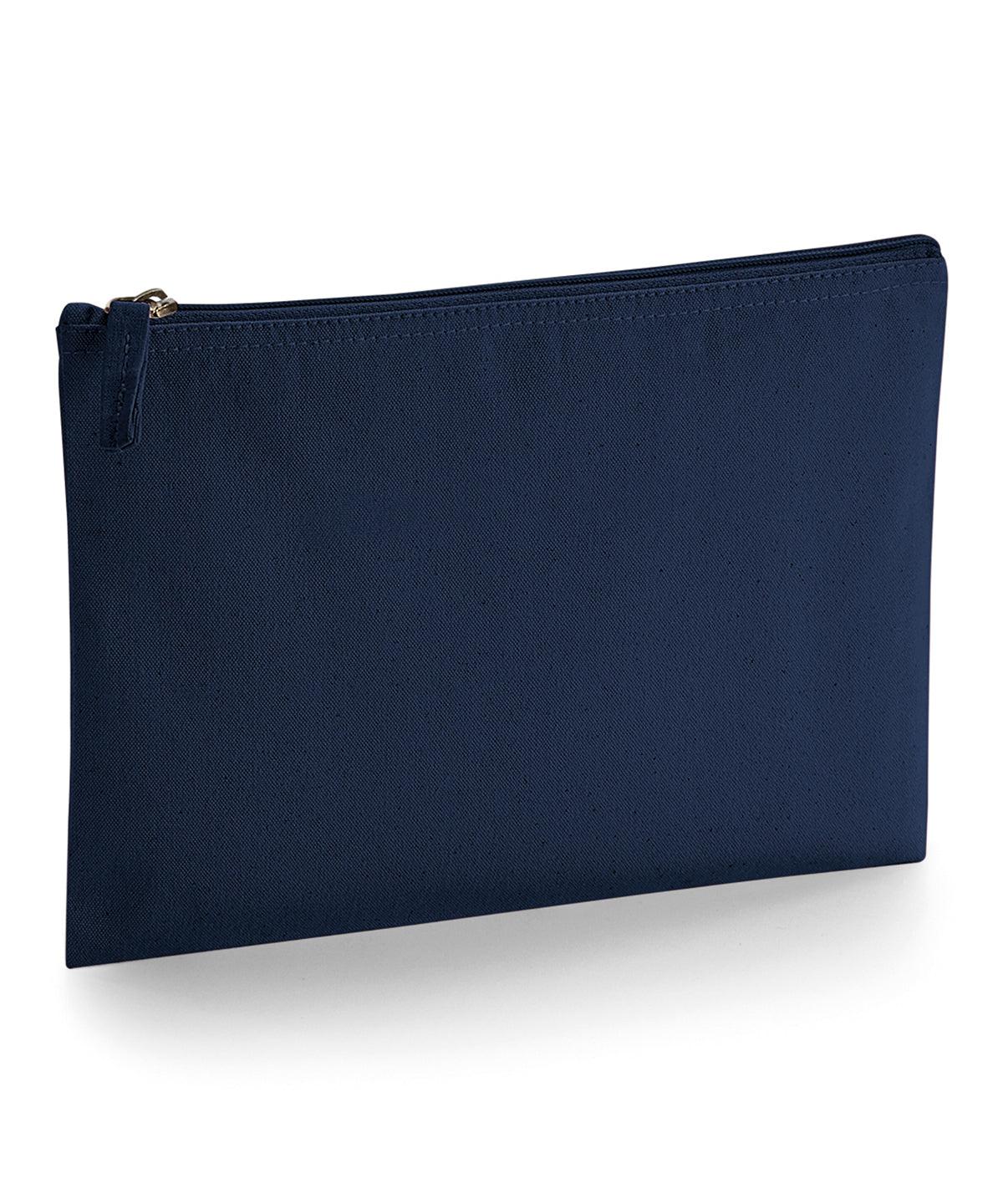 French Navy - EarthAware® organic accessory pouch Bags Westford Mill Bags & Luggage, Organic & Conscious Schoolwear Centres
