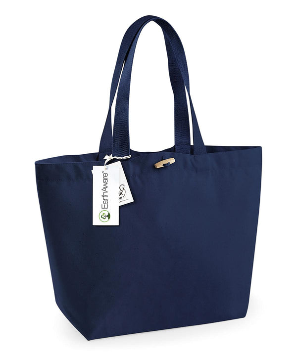 French Navy - EarthAware® organic marina tote Bags Westford Mill Bags & Luggage, Holiday Season, Organic & Conscious Schoolwear Centres