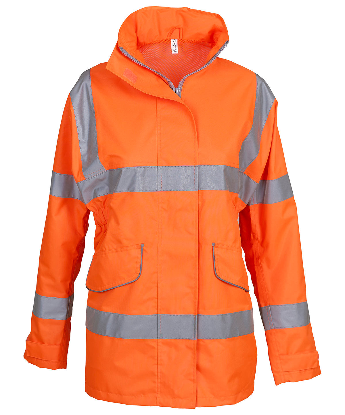 Orange - Women's hi-vis executive jacket (HVP189) Jackets Yoko Safetywear, Workwear Schoolwear Centres