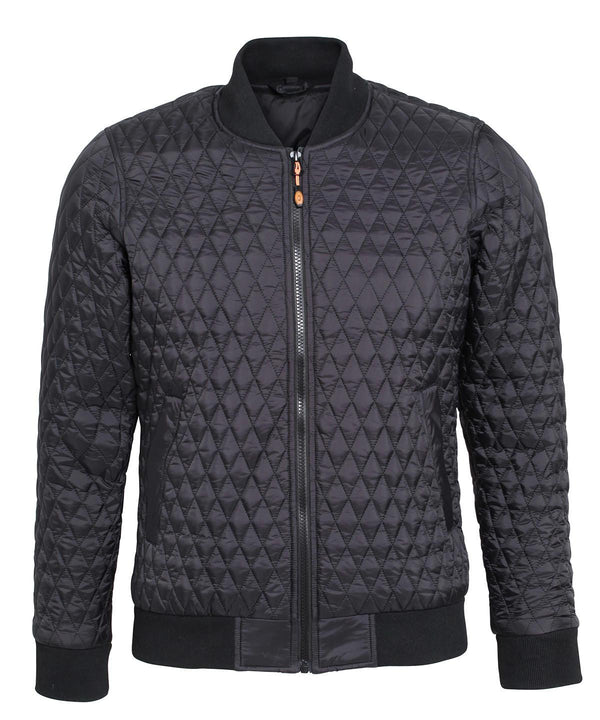 Black - Women's quilted flight jacket Jackets 2786 Alfresco Dining, Jackets & Coats, Padded & Insulation, Rebrandable, Women's Fashion Schoolwear Centres