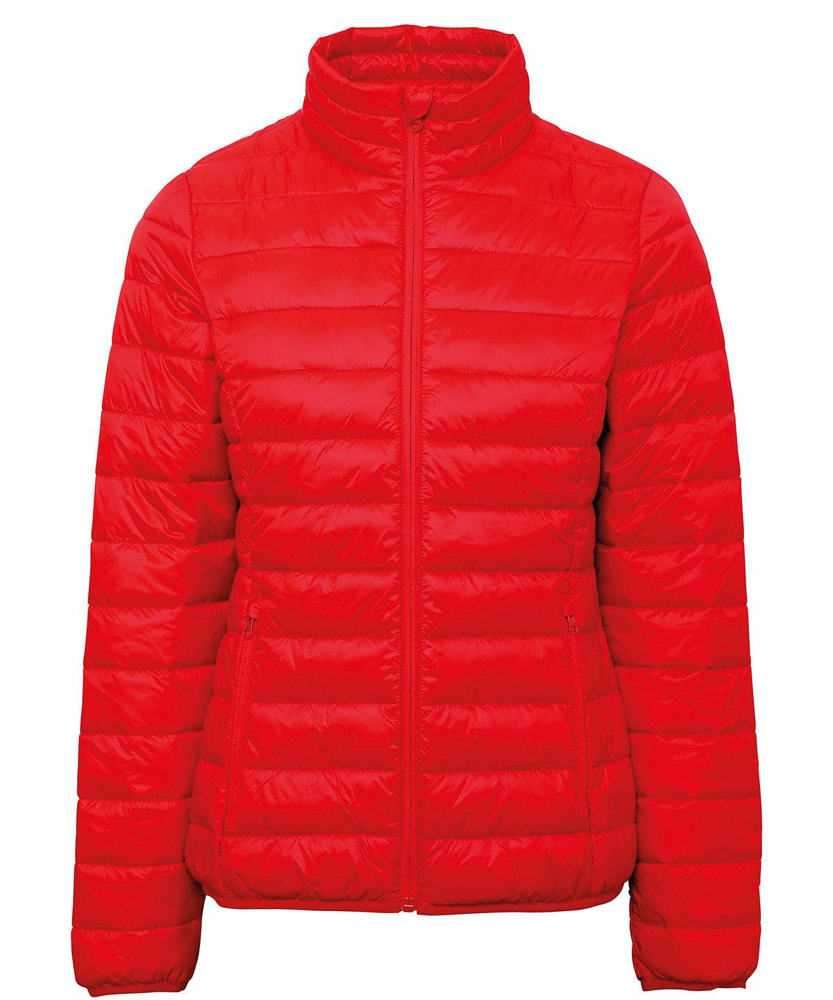 Red - Women's terrain padded jacket Jackets 2786 Jackets & Coats, Must Haves, Padded & Insulation, Padded Perfection, Women's Fashion Schoolwear Centres