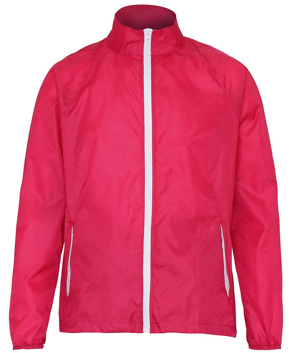 Hot Pink/White - Contrast lightweight jacket Jackets 2786 Alfresco Dining, Camo, Jackets & Coats, Lightweight layers, Rebrandable, S/S 19 Trend Colours Schoolwear Centres