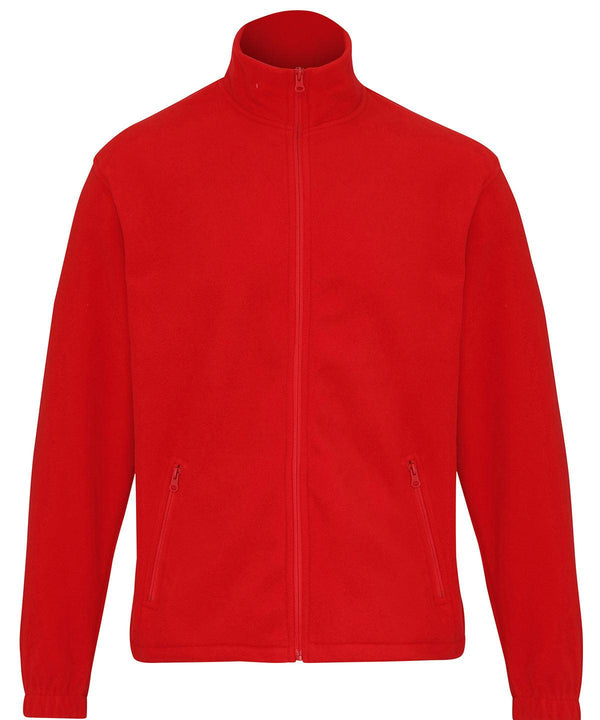 Red - Full-zip fleece Jackets 2786 Jackets & Coats, Jackets - Fleece, Must Haves, Plus Sizes, Rebrandable, Workwear Schoolwear Centres