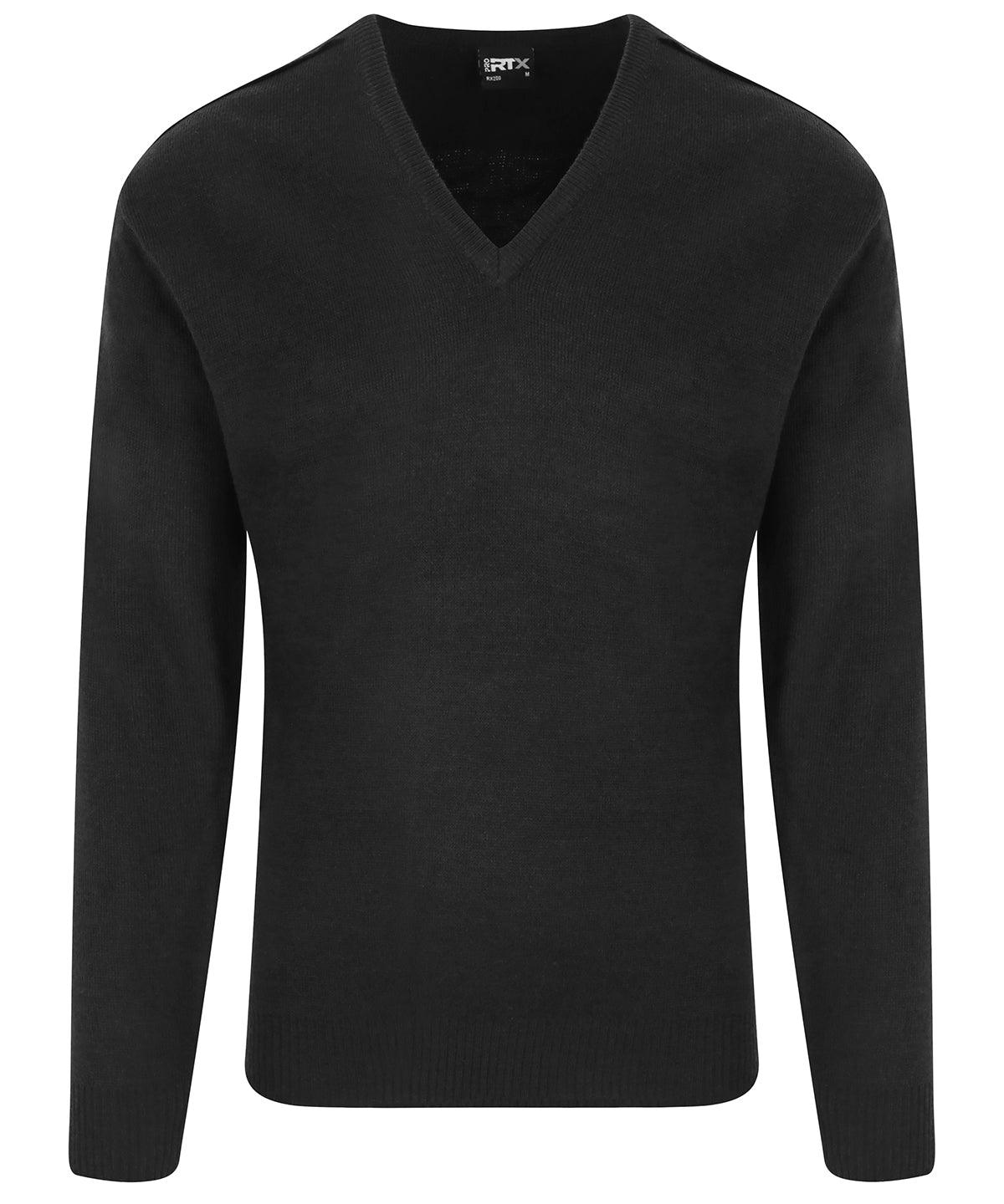 Black - Pro sweater Knitted Jumpers ProRTX Knitwear, Must Haves, Workwear Schoolwear Centres