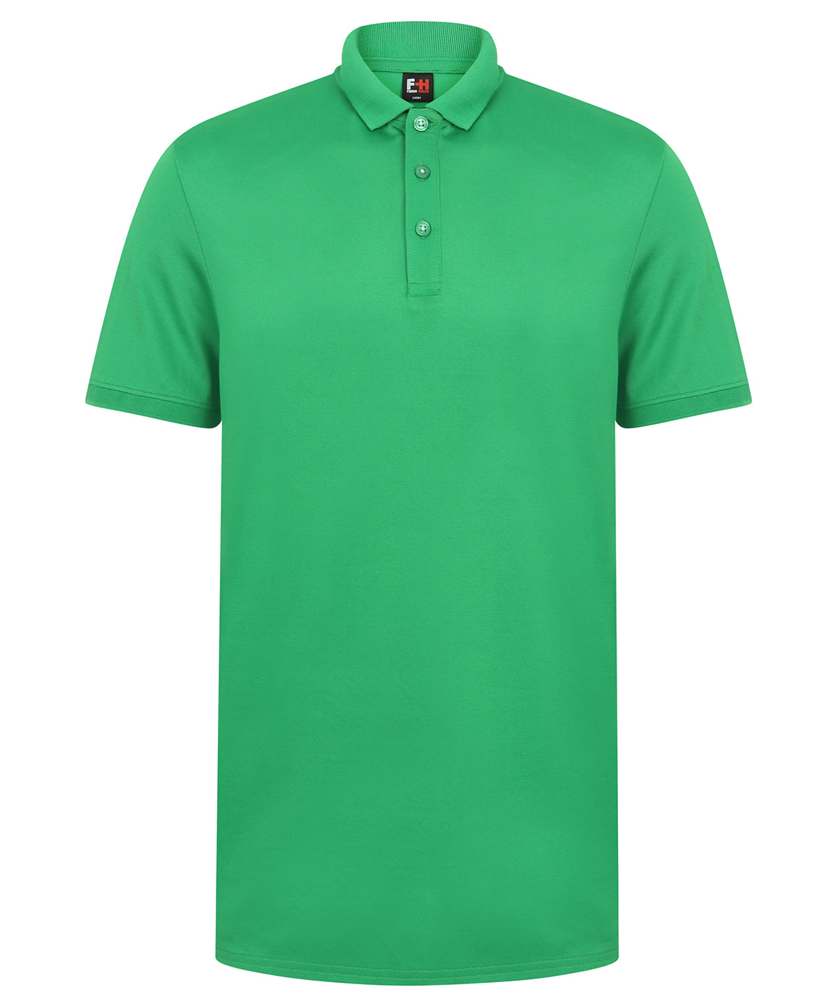 Contrast panel polo