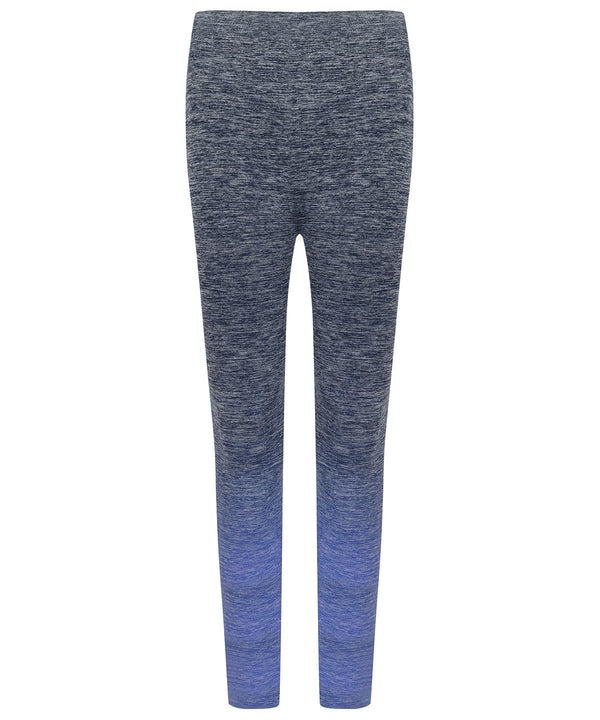 Navy/Blue Marl - Women's seamless fade out leggings Leggings Tombo Activewear & Performance, Athleisurewear, Fashion Leggings, Leggings, Must Haves, On-Trend Activewear, Sports & Leisure, Trousers & Shorts, Women's Fashion Schoolwear Centres