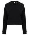Black - Women's cropped sweatshirt Sweatshirts Tombo Athleisurewear, Cropped, On-Trend Activewear, Rebrandable, Sports & Leisure, Street Casual, Sweatshirts Schoolwear Centres