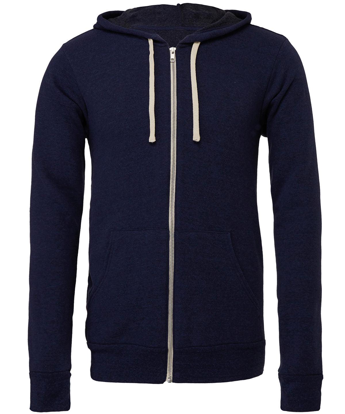 Digital Blue - Unisex polycotton fleece full-zip hoodie Hoodies Bella Canvas Freshers Week, Hoodies, Hyperbrights and Neons, Must Haves, New Colours For 2022, Rebrandable Schoolwear Centres