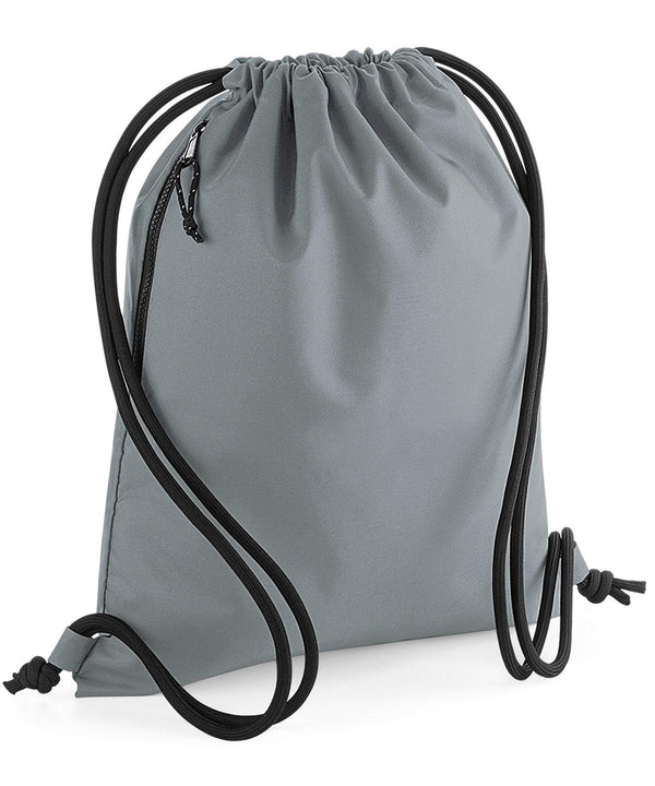 Pure Grey - Recycled gymsac Bags Bagbase Bags & Luggage, Must Haves, New Colours For 2022, Organic & Conscious, Rebrandable, Recycled Schoolwear Centres