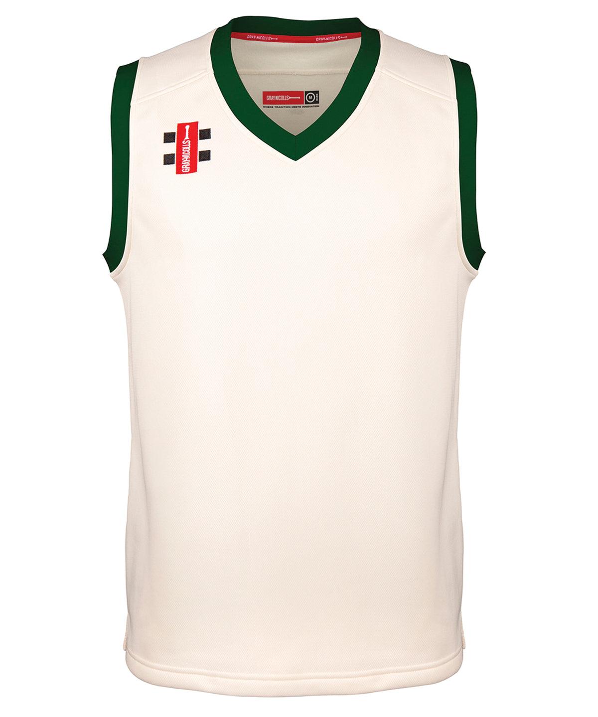 Ivory/Green - Pro performance slipover Sports Overtops Last Chance to Buy Activewear & Performance, Plus Sizes, Rebrandable, Sports & Leisure Schoolwear Centres