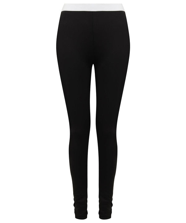 Black/White - Women's fashion leggings Leggings SF Fashion Leggings, Leggings, Plus Sizes, Rebrandable, Sublimation, Trousers & Shorts, Women's Fashion Schoolwear Centres