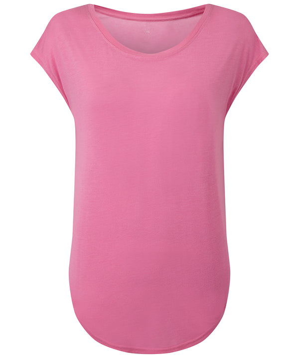 Candy Pink - Women's TriDri® yoga cap sleeve top T-Shirts TriDri® Activewear & Performance, Exclusives, On-Trend Activewear, Padded Perfection, Plus Sizes, Rebrandable, Sports & Leisure, T-Shirts & Vests Schoolwear Centres